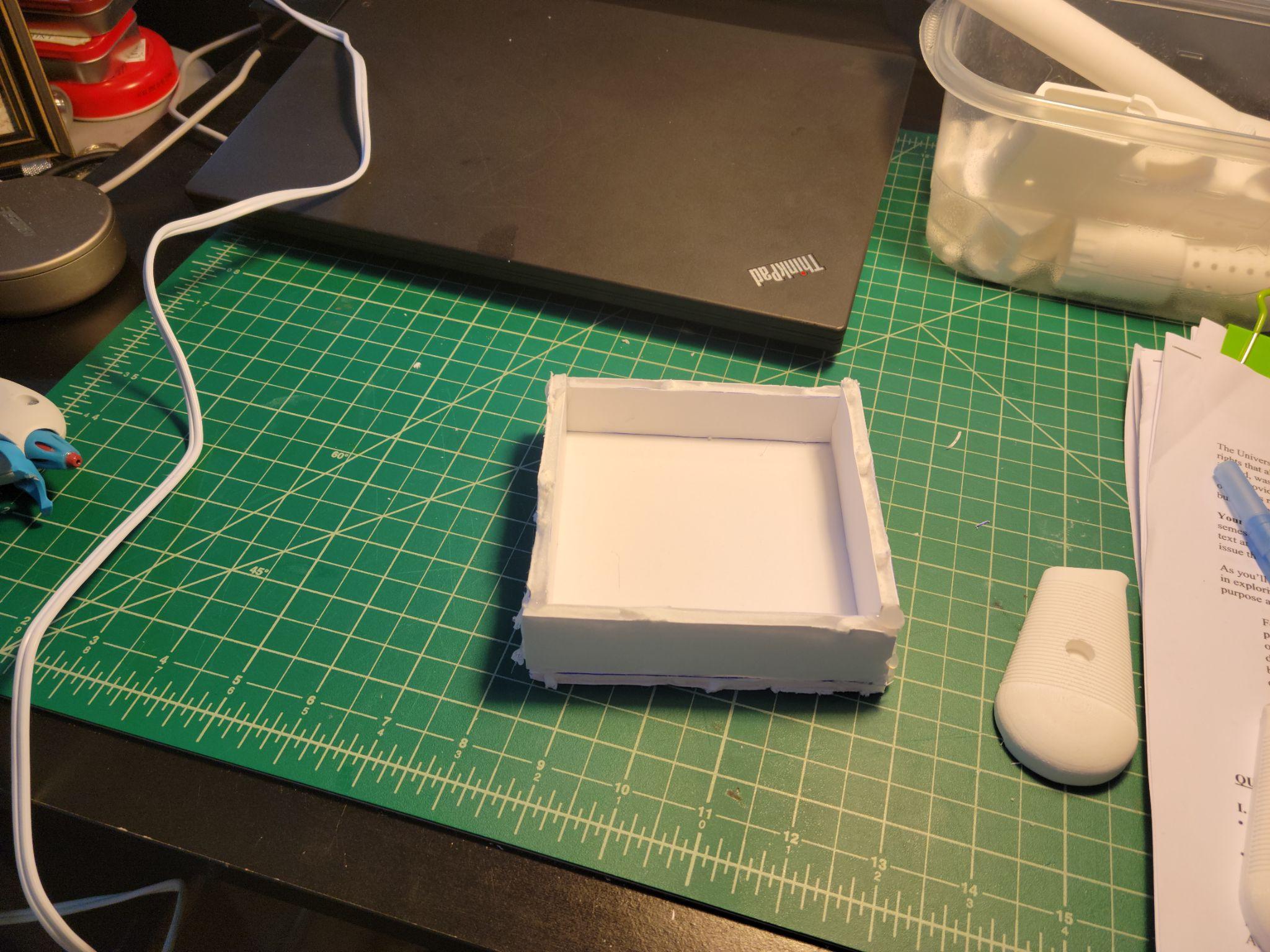 Cast parts removed from molds