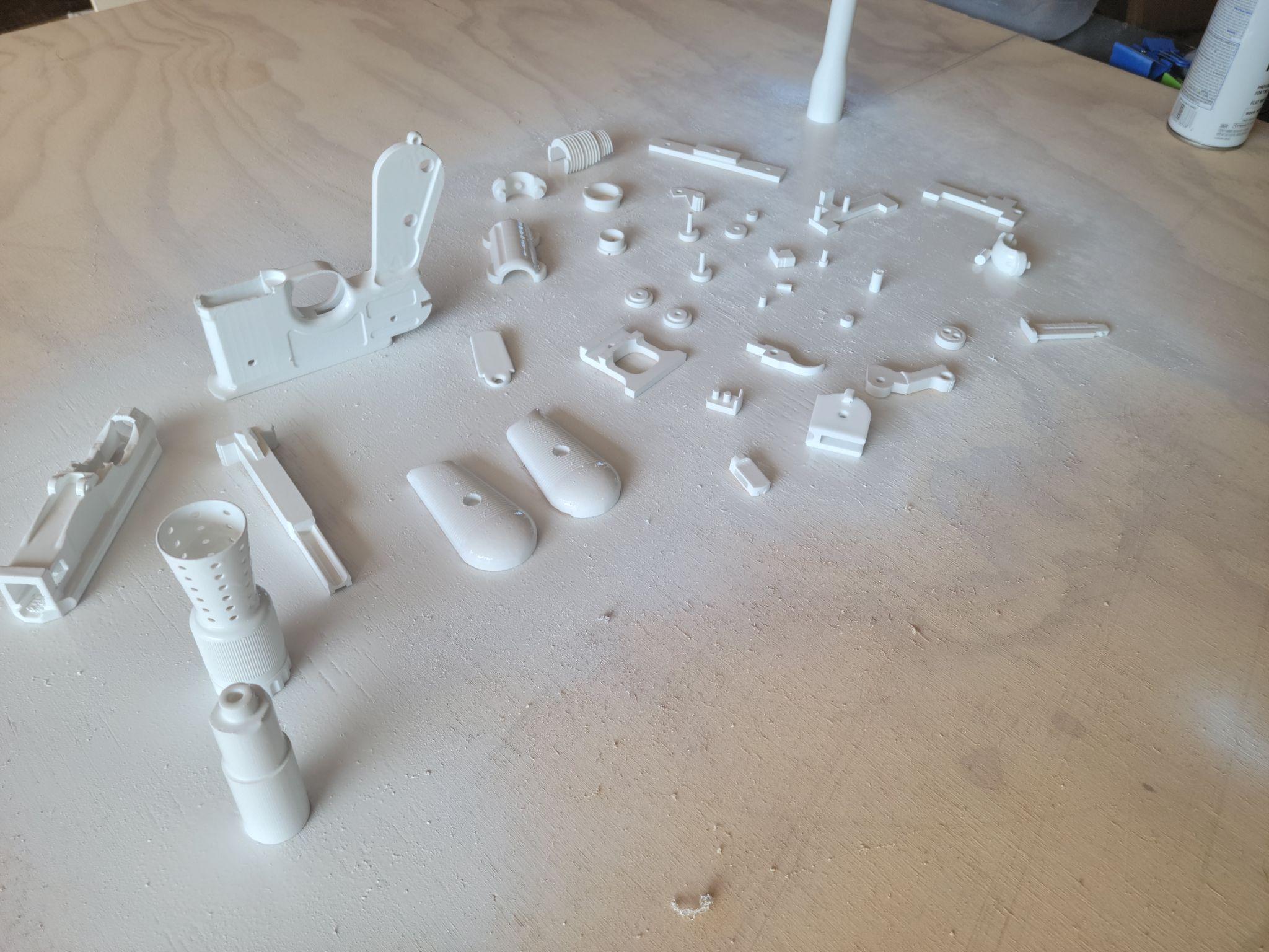 Applying metallic finishes