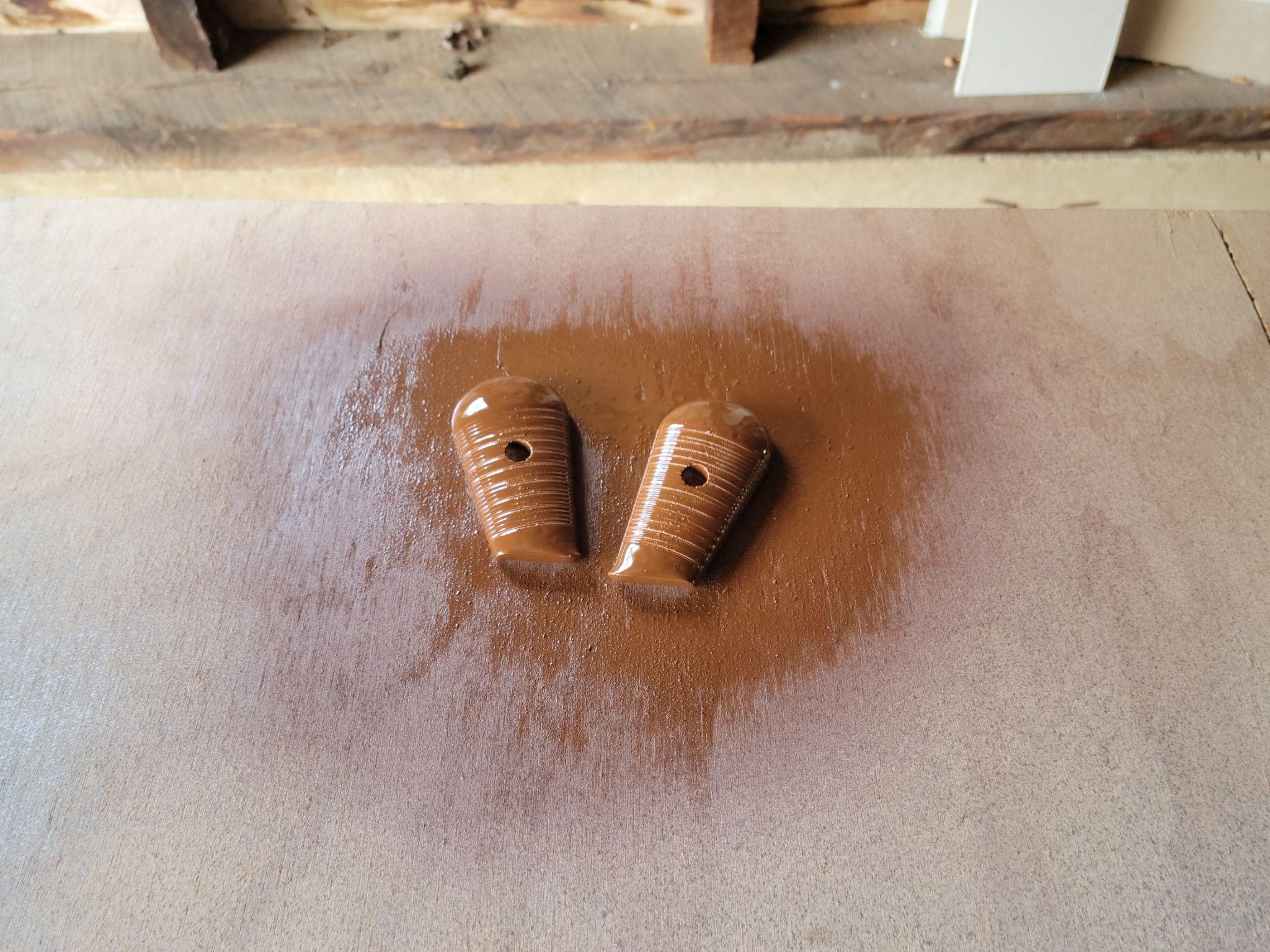 Near-final paint state